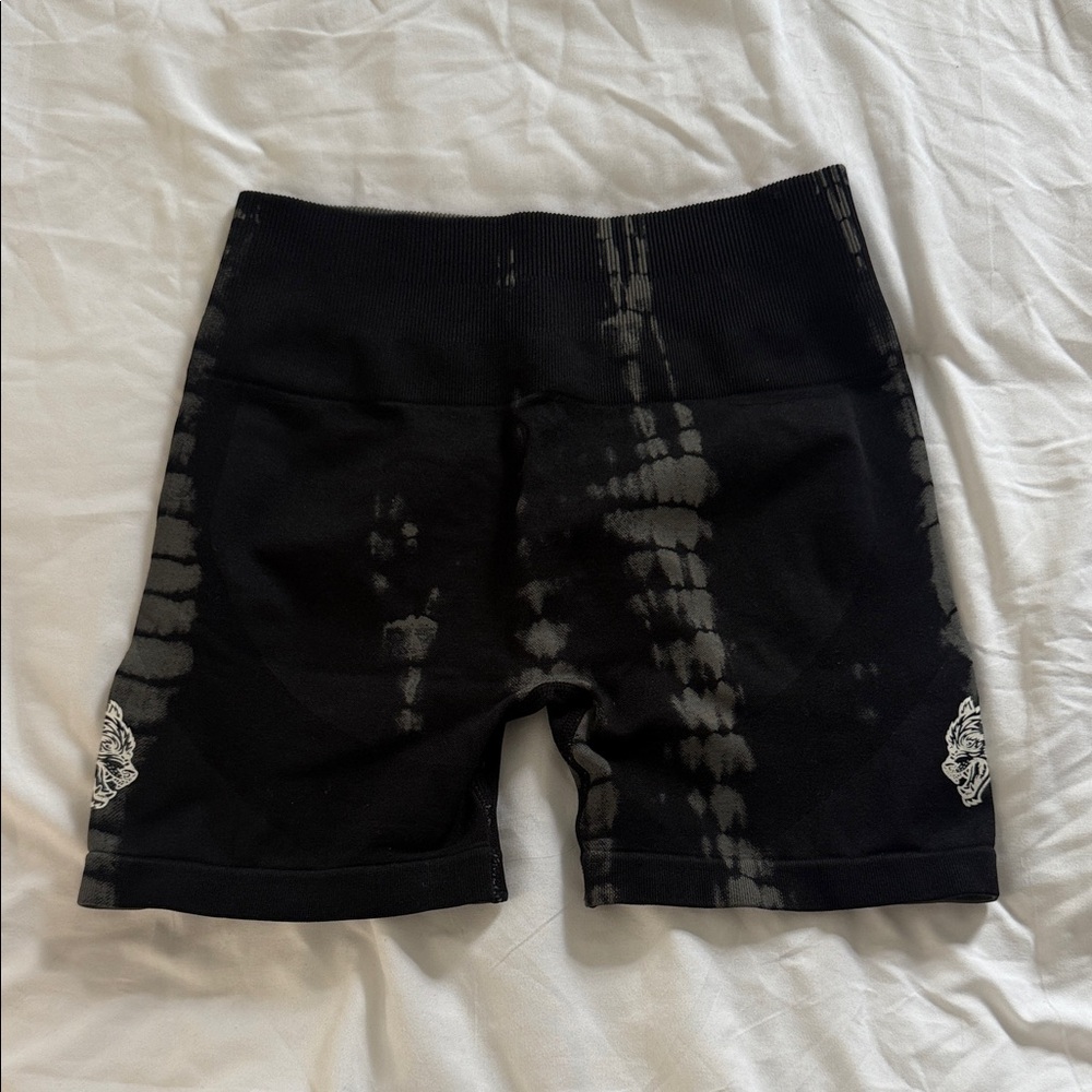 Darc Sport everson seamless shorts - serpent black and gray
